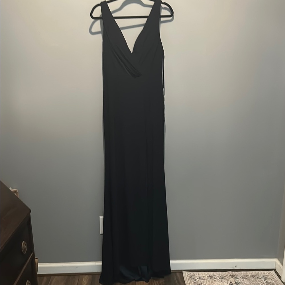 Mac Duggal Elegant Navy Evening Gown